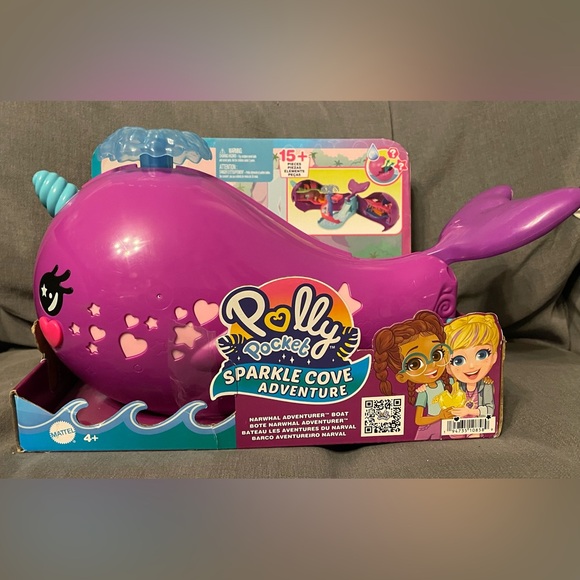 POLLY POCKET Whale play set - Picture 1 of 1